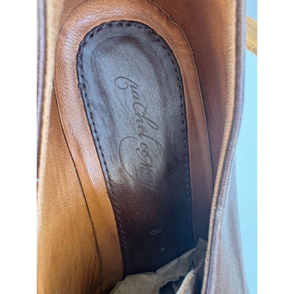 Vintage Womens Leather Rachel Comey Platform Heels By shoes Size 8 Brown - Picture 7 of 10